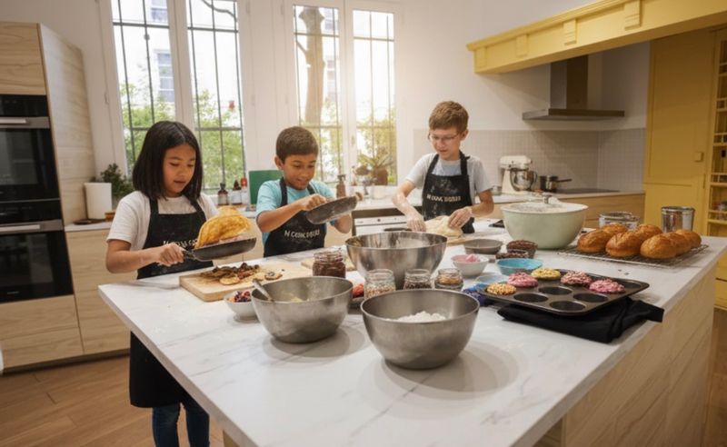 Stage pâtisserie enfant à la demi-journée (vacances d'hiver)